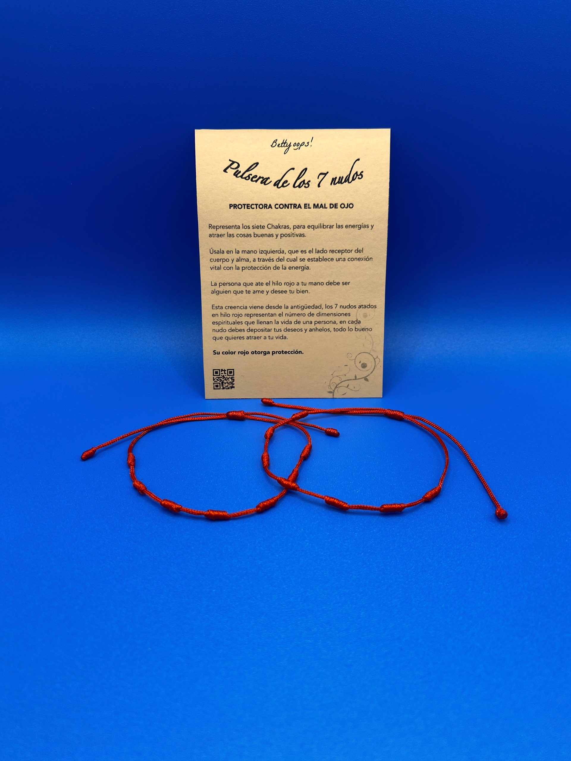 thumbnail image 2 of Pulsera Negro 7 Nudos - 10 Pack Adjustable Evil Eye Protection Cord Bracelets 2 of 5