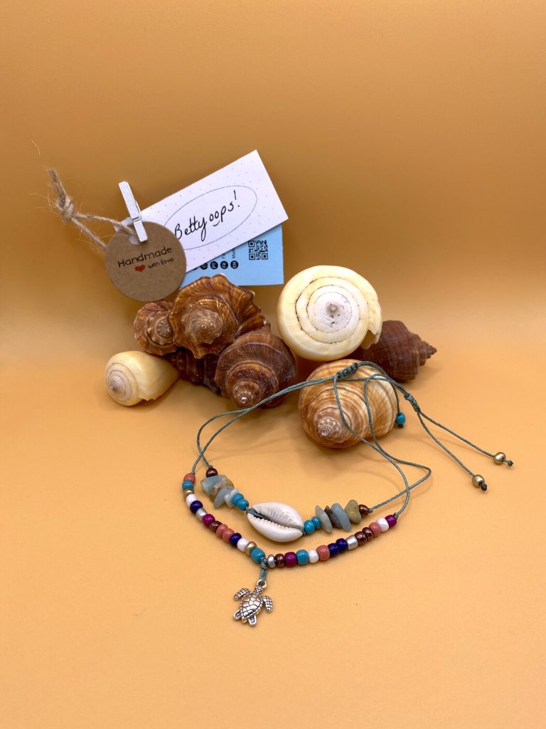 Tobillera "Colección Sand Beach" Tortuga